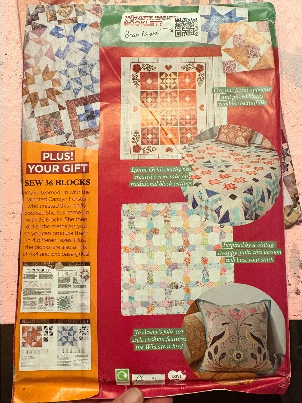 BN UNOPENED QUILTING MAGAZINE KITS BUNDLE